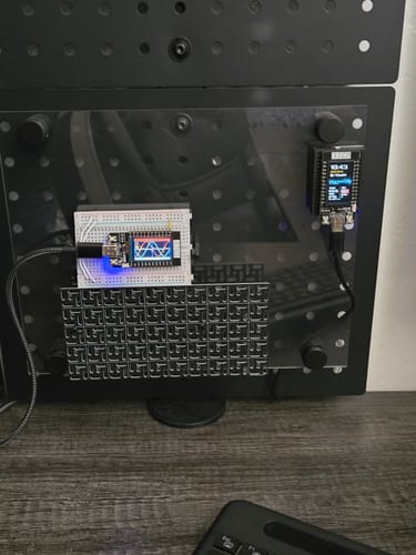 Customer photo review of T-Display (ESP32 Device – Pre-Soldered)