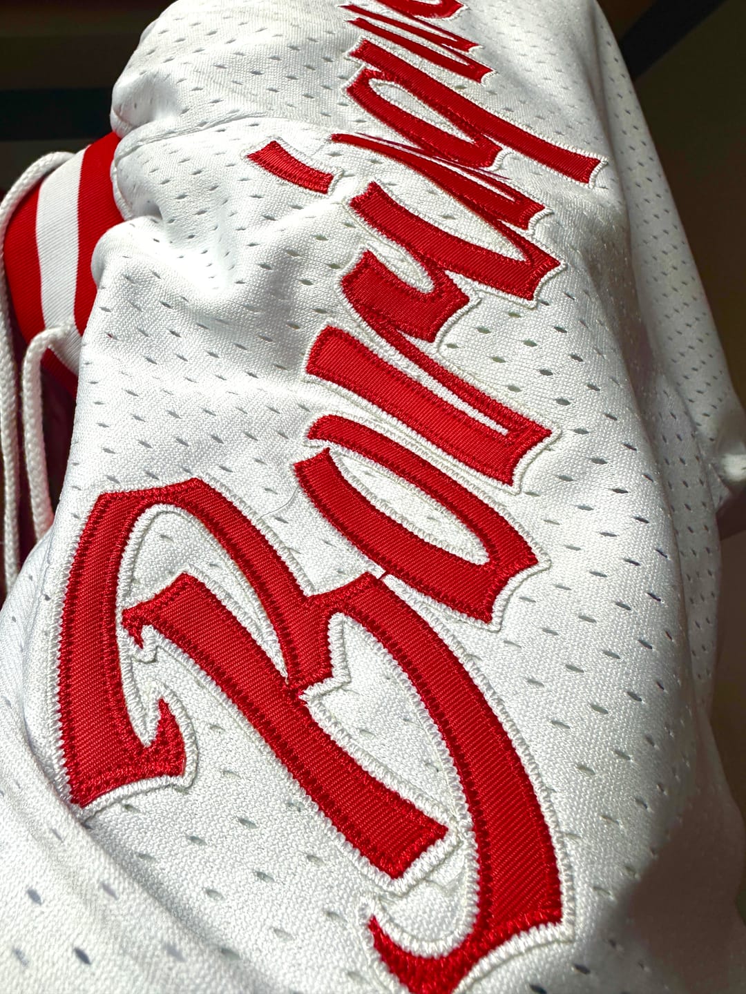 Customer photo review of Puerto Rico 'Borinquen' Basketball Shorts