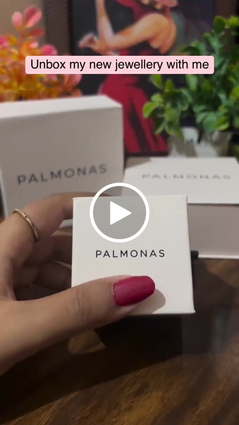 Customer video review of Layered Opening Gold Ring