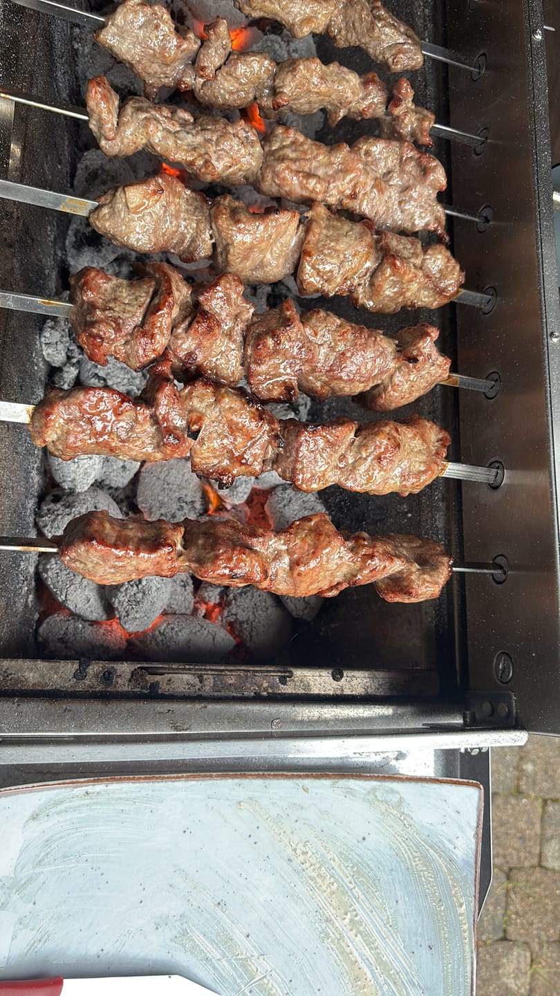 Customer photo review of Rinder-Schaschlik Original – zart & kräftig | mySchaschlik