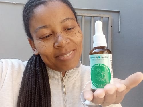 Customer photo review of Female Fibroid & Cyst Tonic