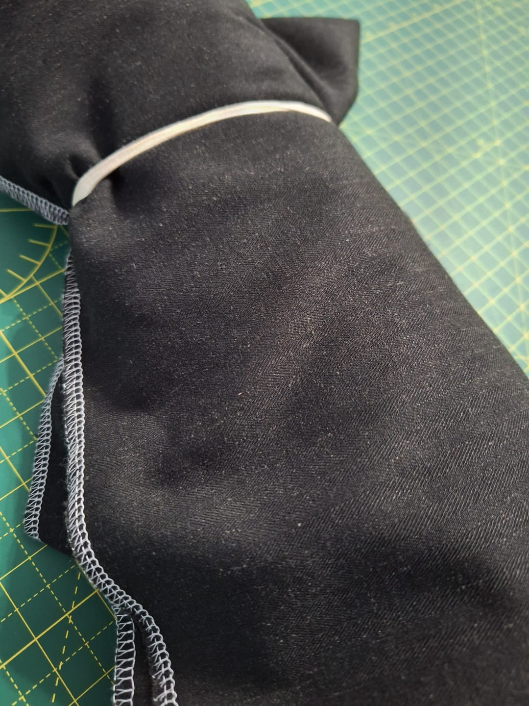 Customer photo review of Plain Bamboo Linen Blend Fabric