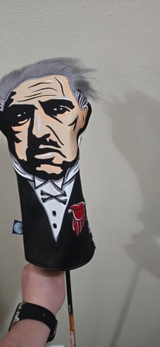 Customer photo review of The Golfather Headcover