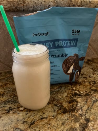 Customer photo review of Gourmet Whey Protein Powders