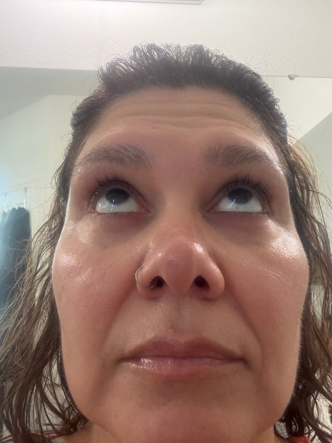 Customer photo review of EYELASH GROWTH SOLUTION