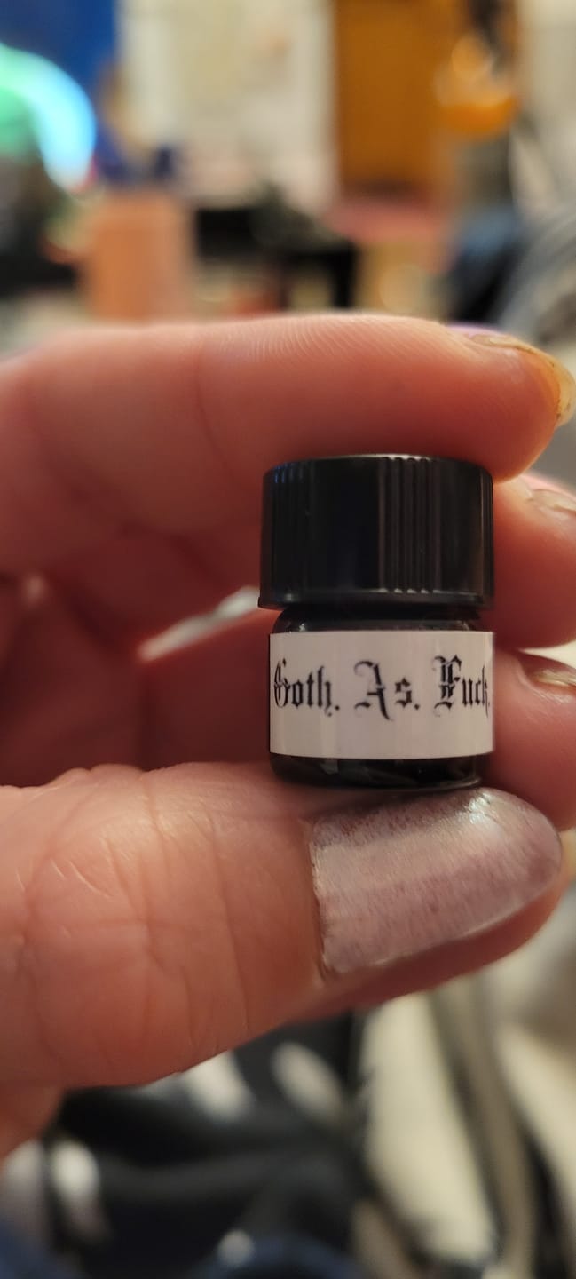 Customer photo review of Goth as Fuck