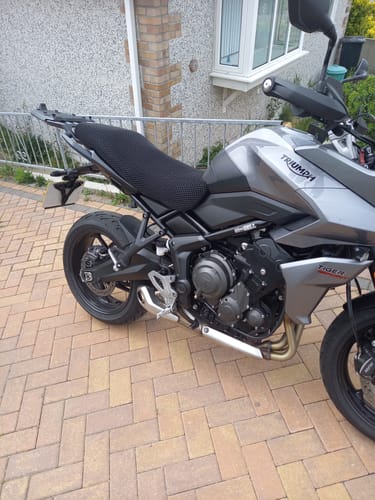 Customer photo review of Wind Rider Seat Cover