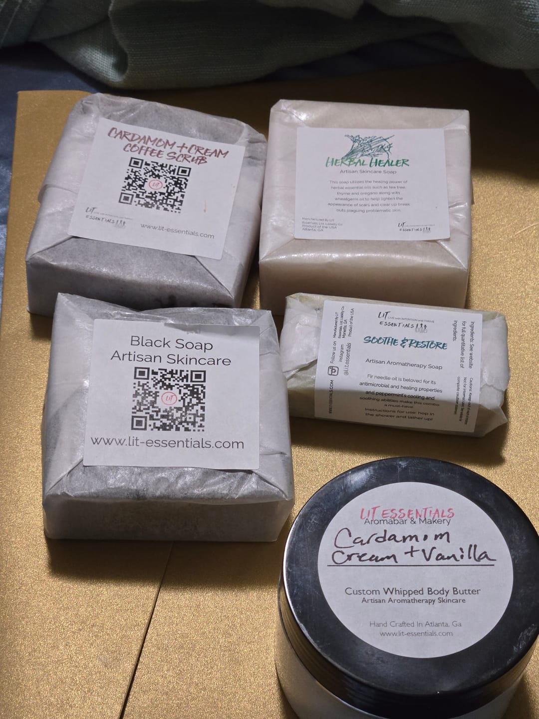 Customer photo review of Black Soap