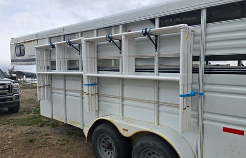 Customer photo review of DIY Honey-Do Box Set: Standard (10 Panels; 2 Rails)