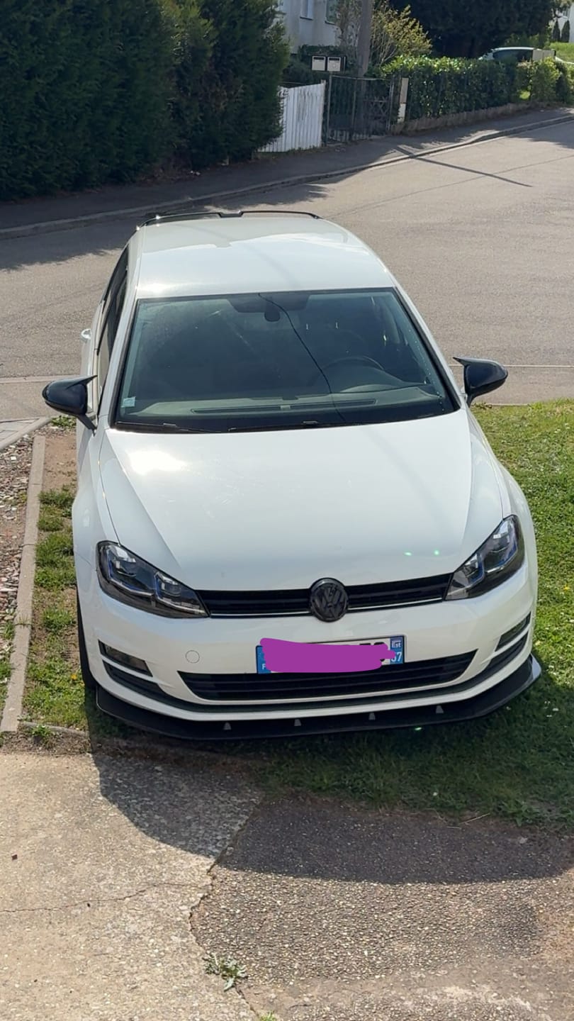 Customer photo review of Spoiler Lame Avant Golf 6 / 7 / GTI / R