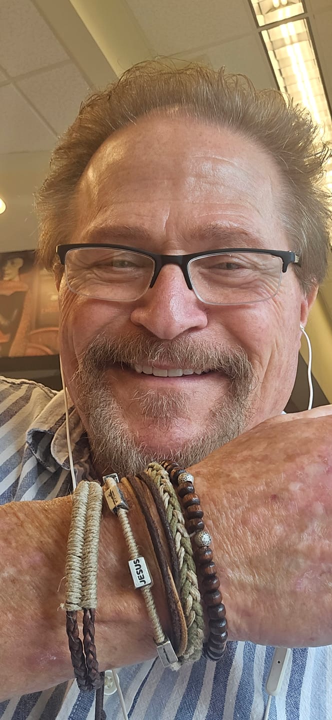 Customer photo review of Trinity Tribal WristPack- Jesus