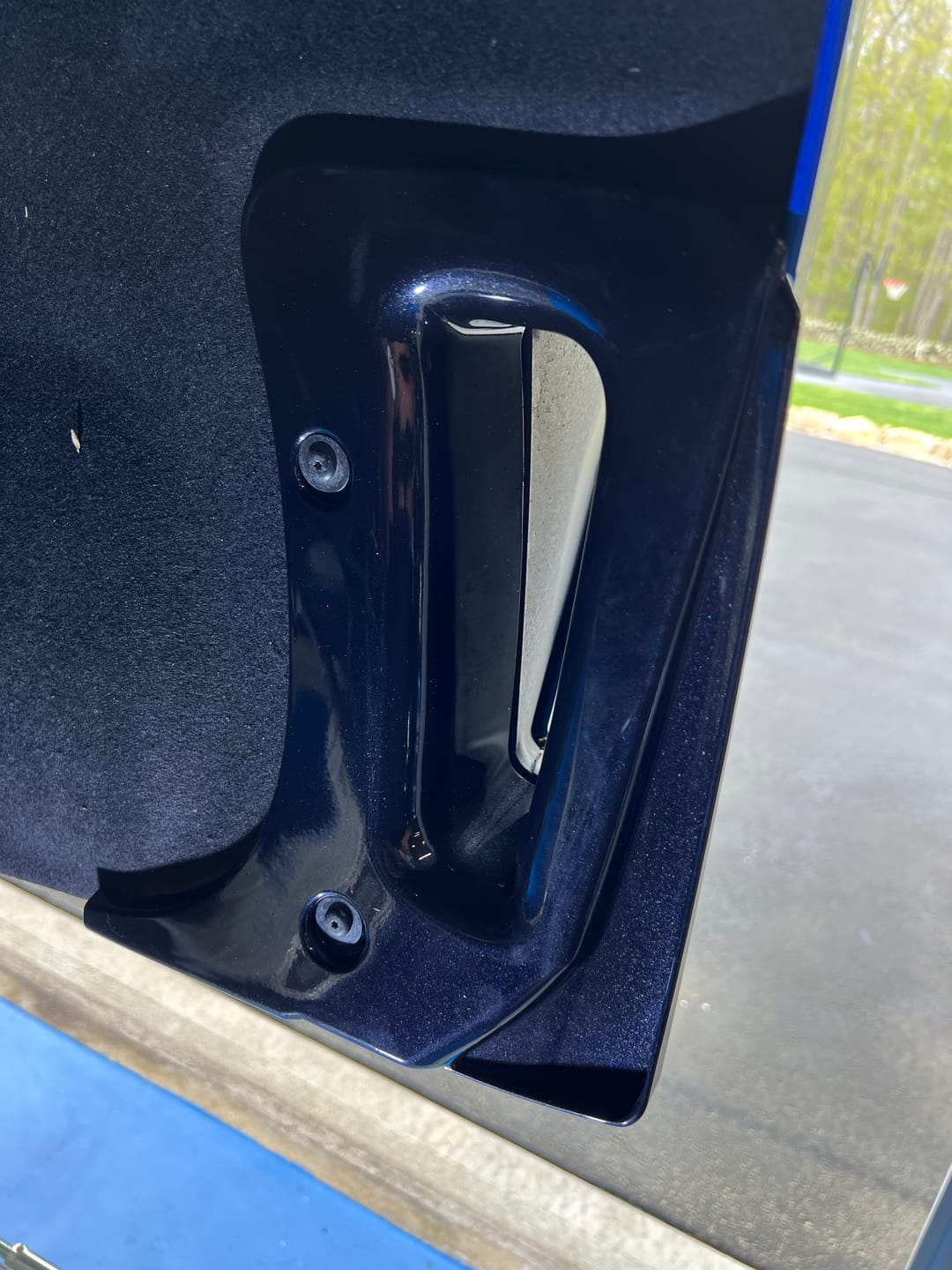 Customer photo review of Chevrolet Corvette C8 Z06 XL Extended Rear Splash Guard