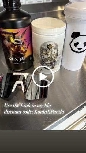 Customer video review of NEW PANDA Funnel and Storage Container