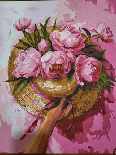 Customer photo review of צביעה לפי מספרים - BS54090