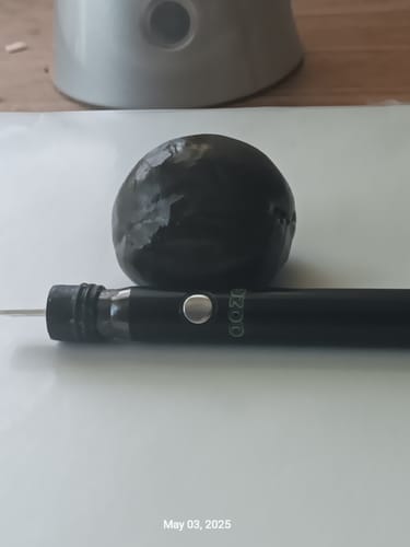 Customer photo review of Banana Kush THCA Moroccan Hash