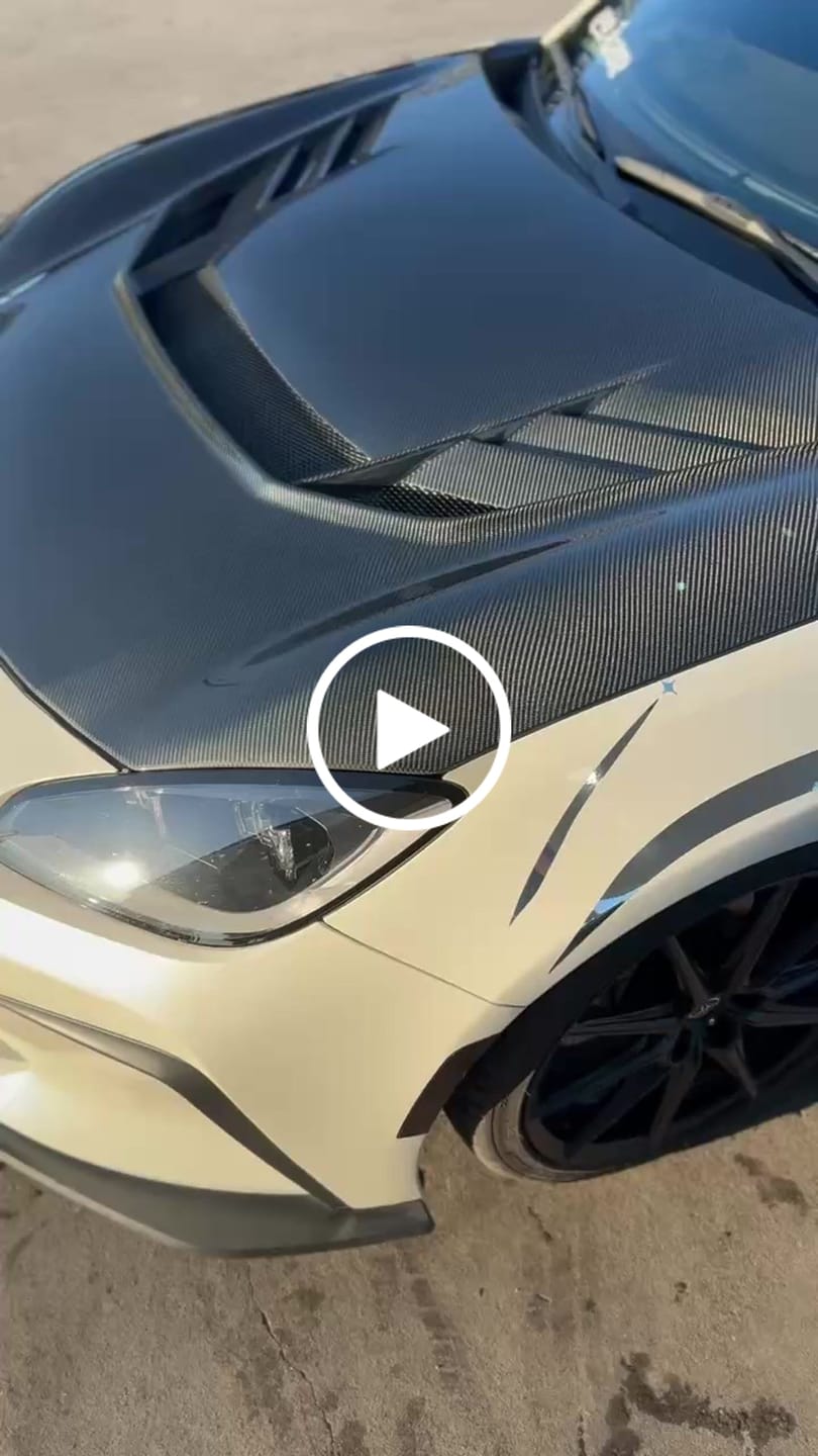 Customer video review of 2022-Up GR86 BRZ Front Vented Bumper Hood