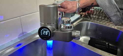 Customer photo review of Inflow Tap Filter