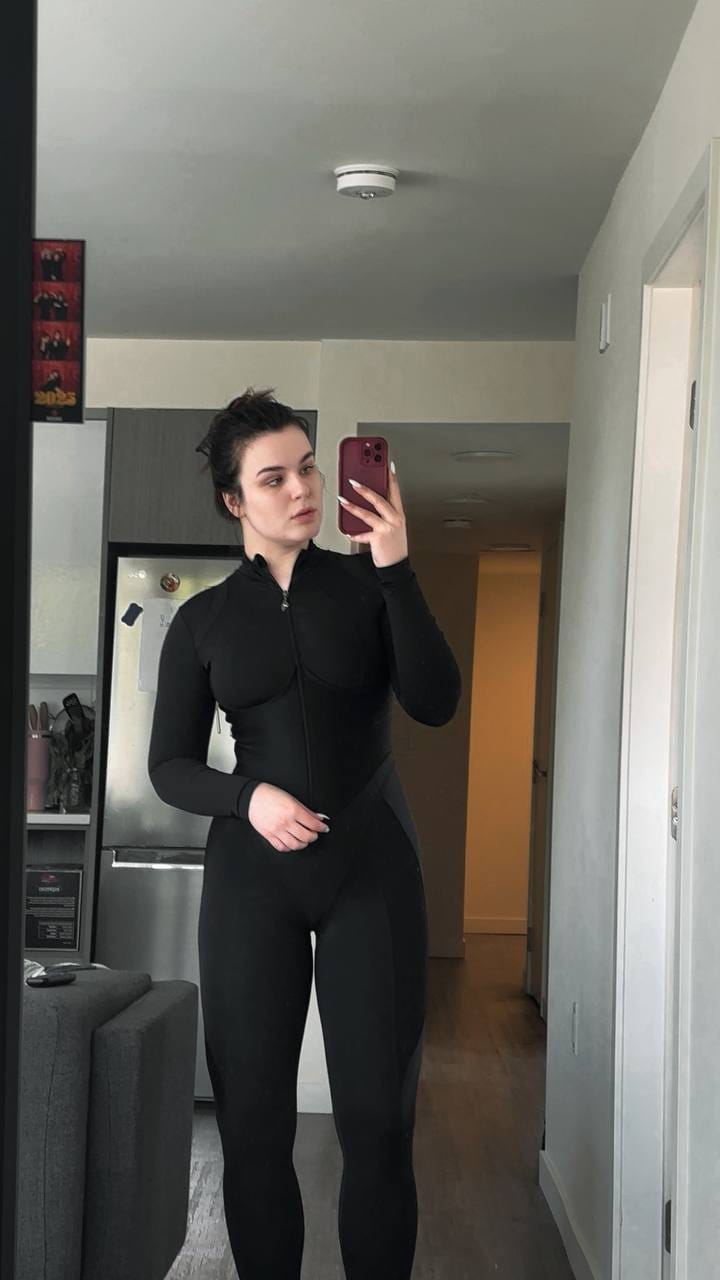 Customer photo review of Jumpsuit Ideal Suit Black