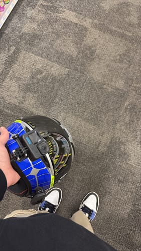 Customer photo review of AGV K1 / K1S Camera Mount