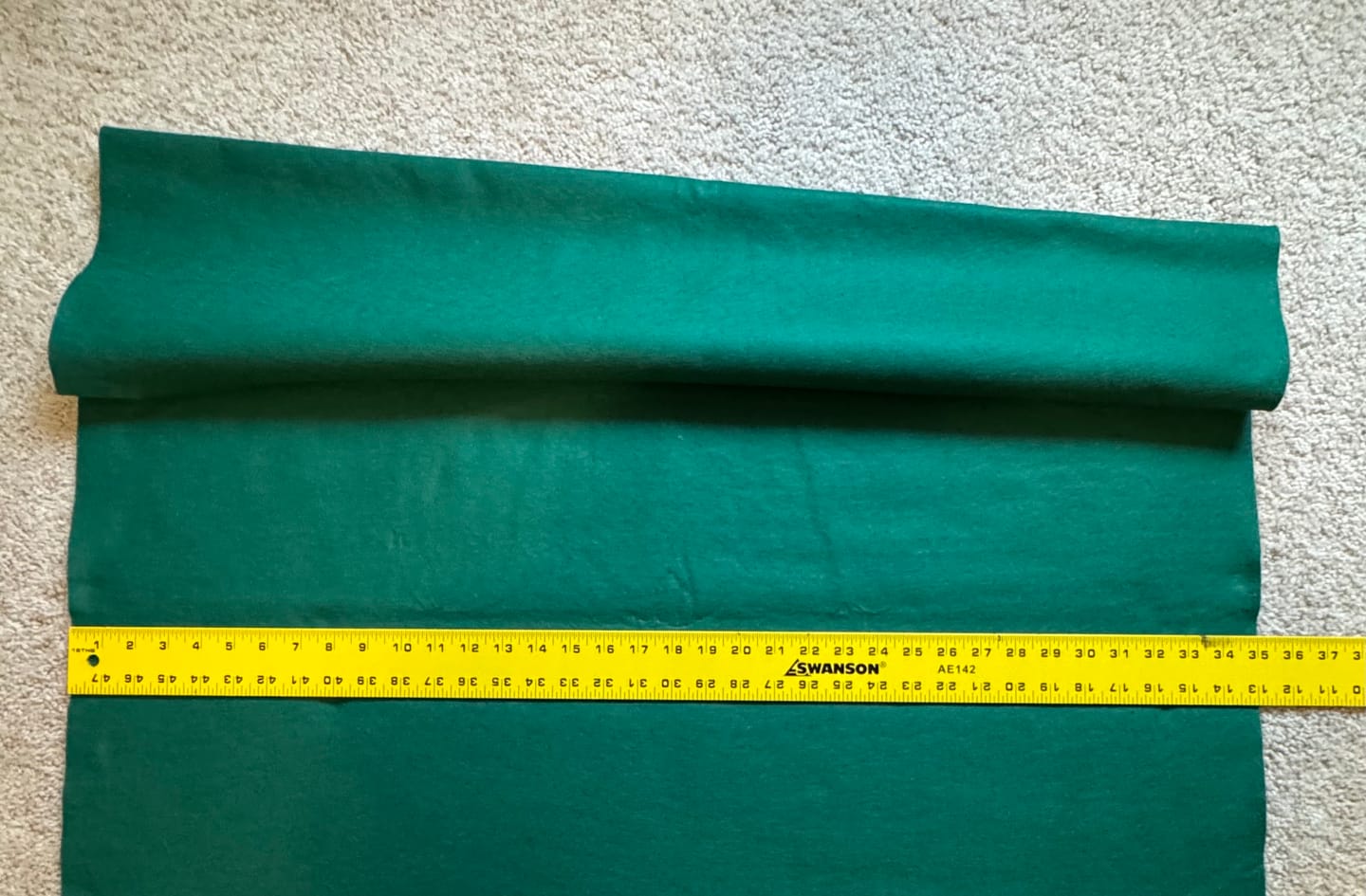 Customer photo review of Premium Wool Blend Craft Felt By Yard
