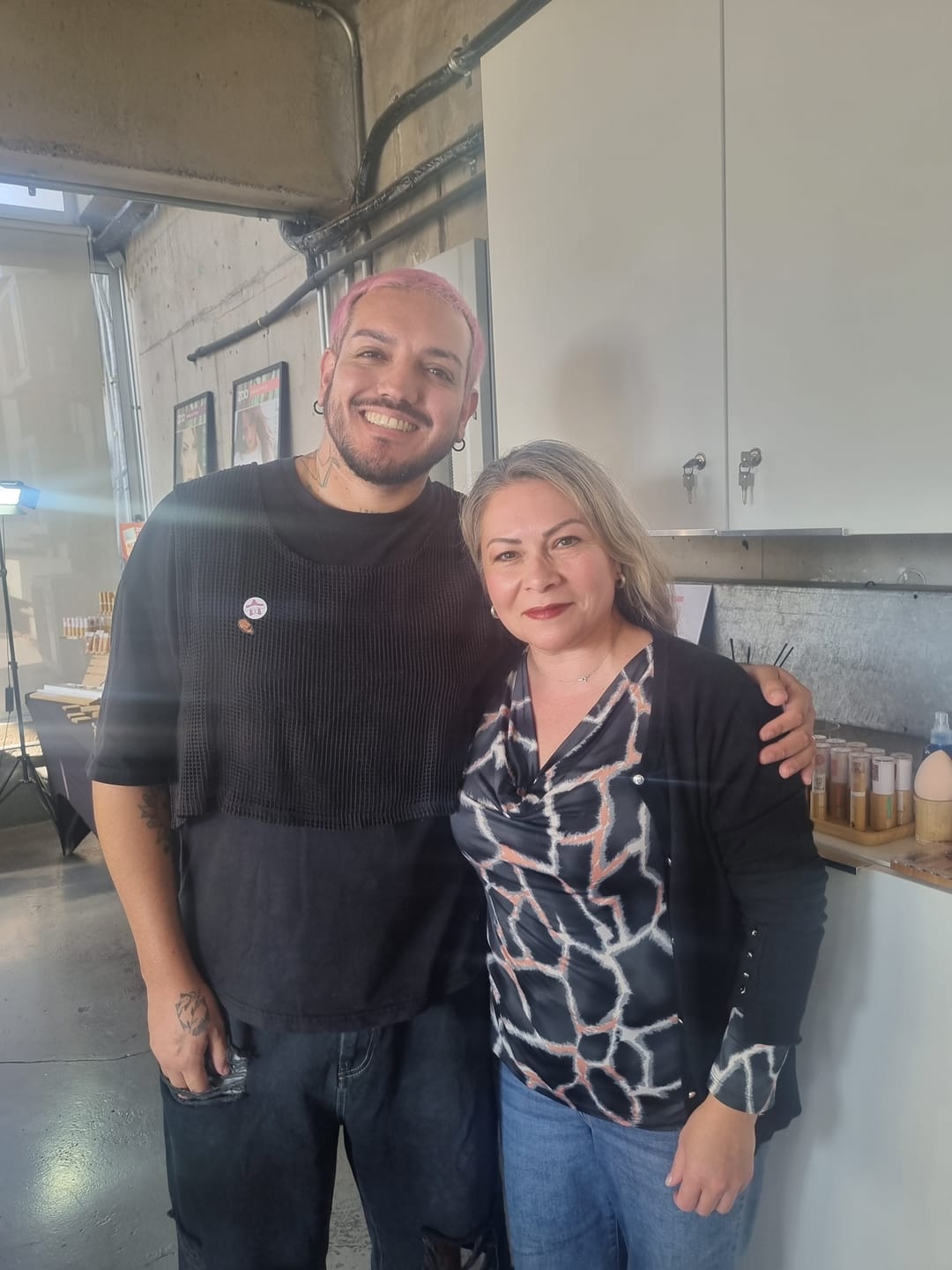 Customer photo review of Curso AutoMaquillaje Santiago