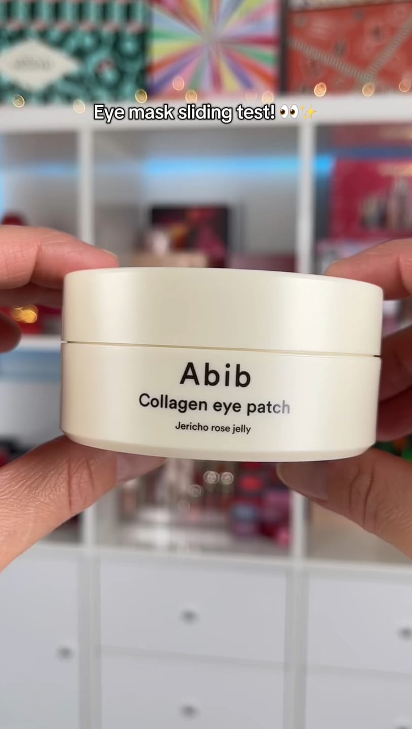 Customer photo review of Collagen eye patch Jericho rose jelly