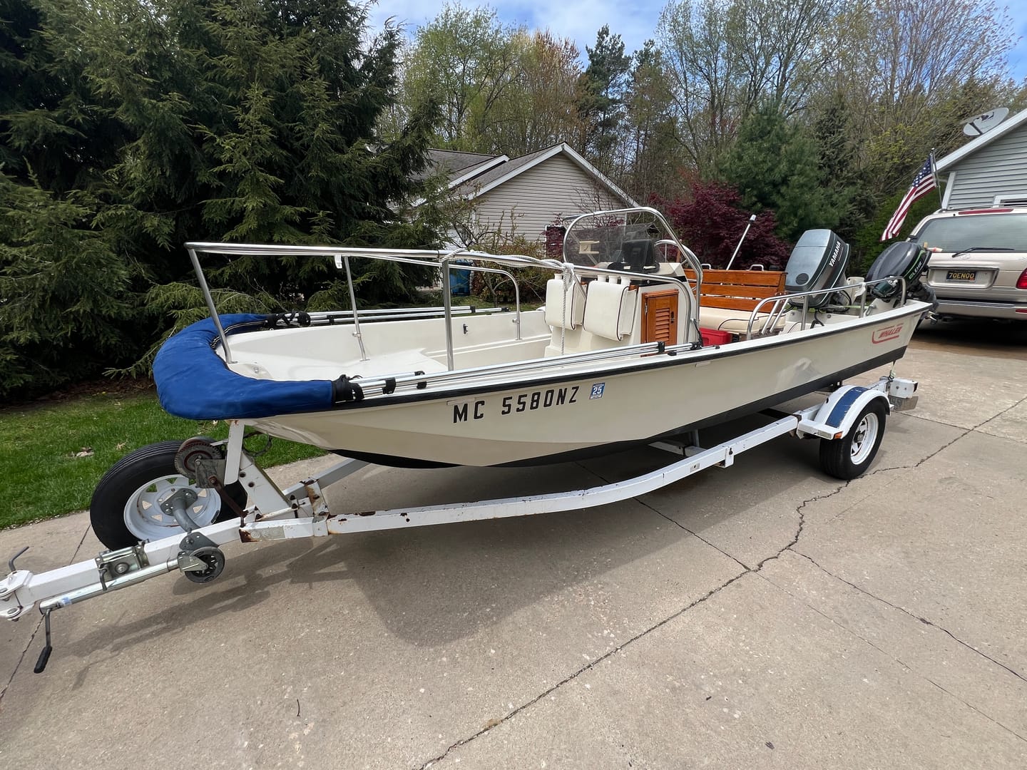 Customer photo review of RPS Seat Cushion - Boston Whaler Montauk, Outrage, Newport And Others