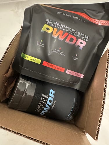Customer photo review of ELECTROLYTE PWDR