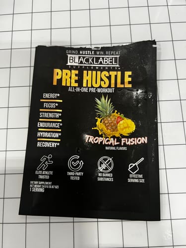Customer photo review of 5 PRE WORKOUT SAMPLES + SHAKER