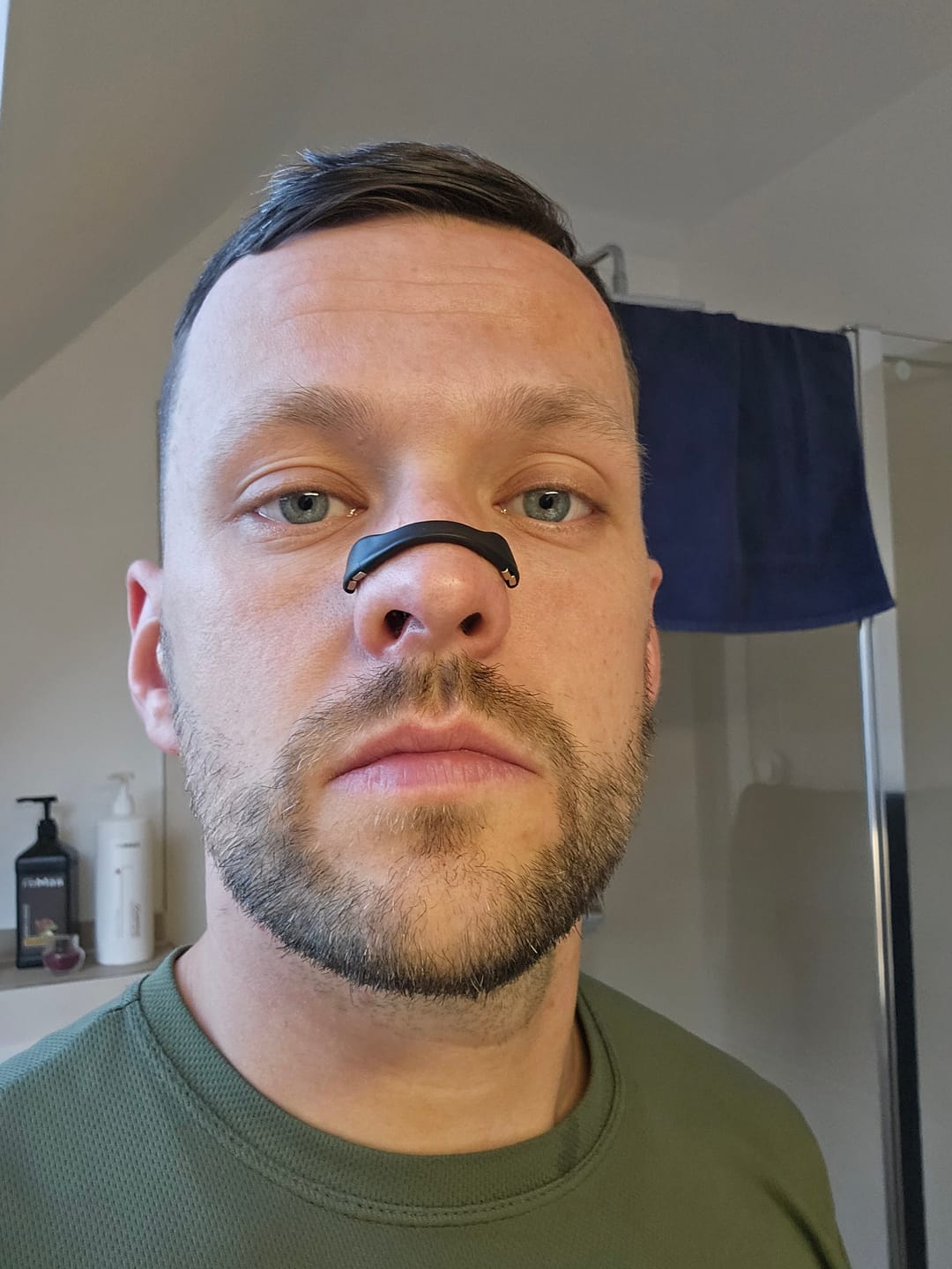 Customer photo review of Flowstrips® Pro magnetische Nasenpflaster