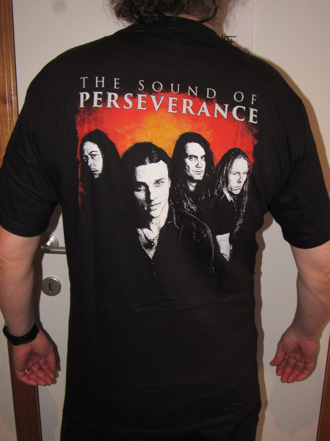 Customer photo review of Death - The Sound Of Perseverance - Shortsleeve Shirt