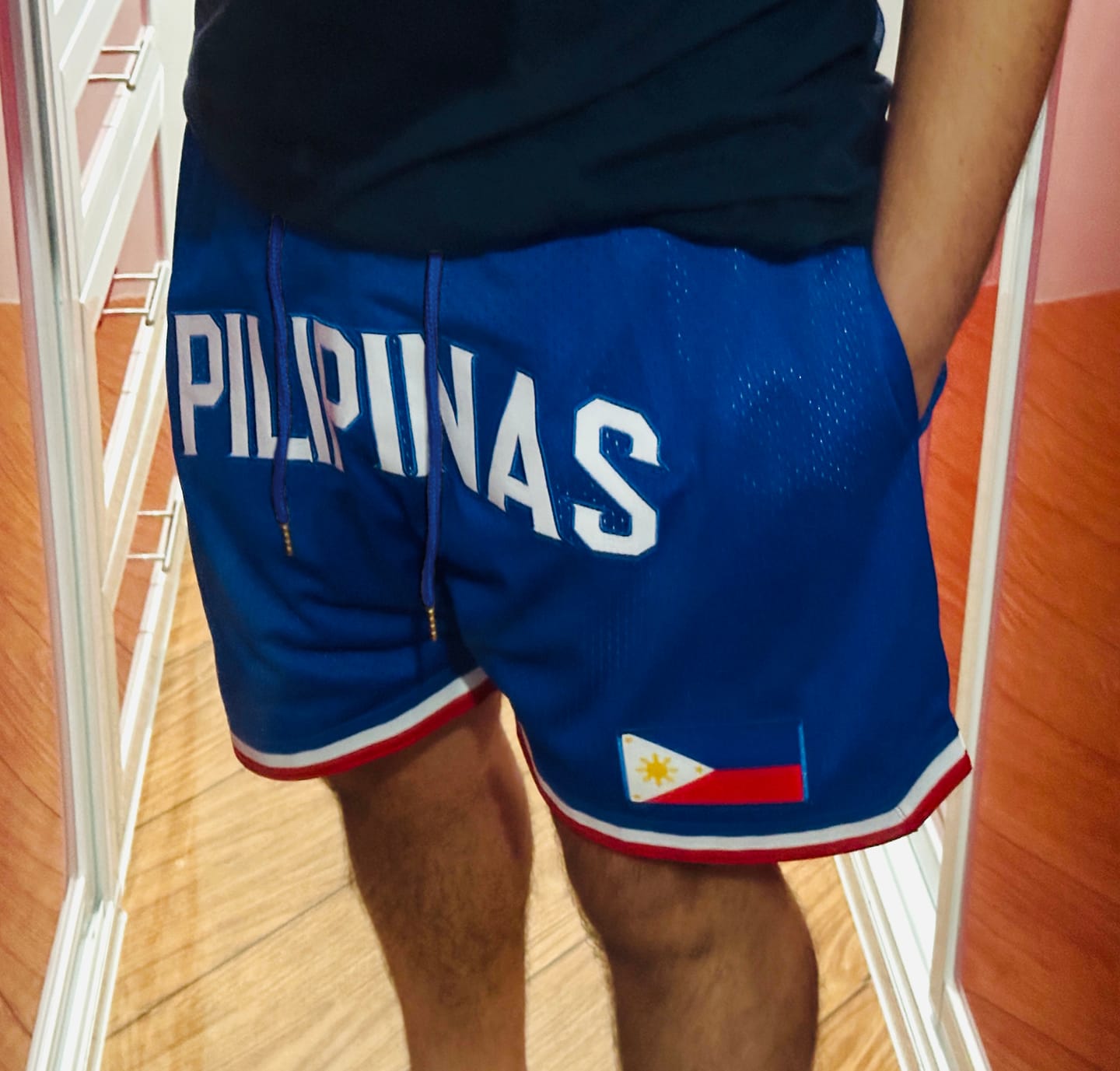 Customer photo review of Philippines Basketball Shorts