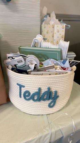 Customer photo review of Basket Size