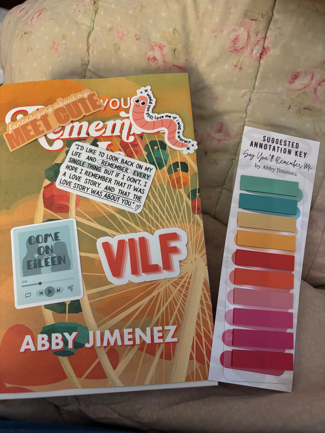 Customer photo review of probably smut book club subscription
