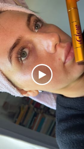 Customer video review of iGlow Lash Maximizer - Lash Serum, 3 ml