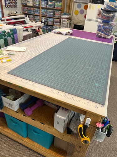 Customer photo review of Creative Grids Cutting Mat