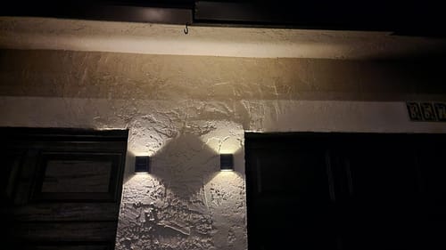 Customer photo review of LitLamp™ Solar Wall Light