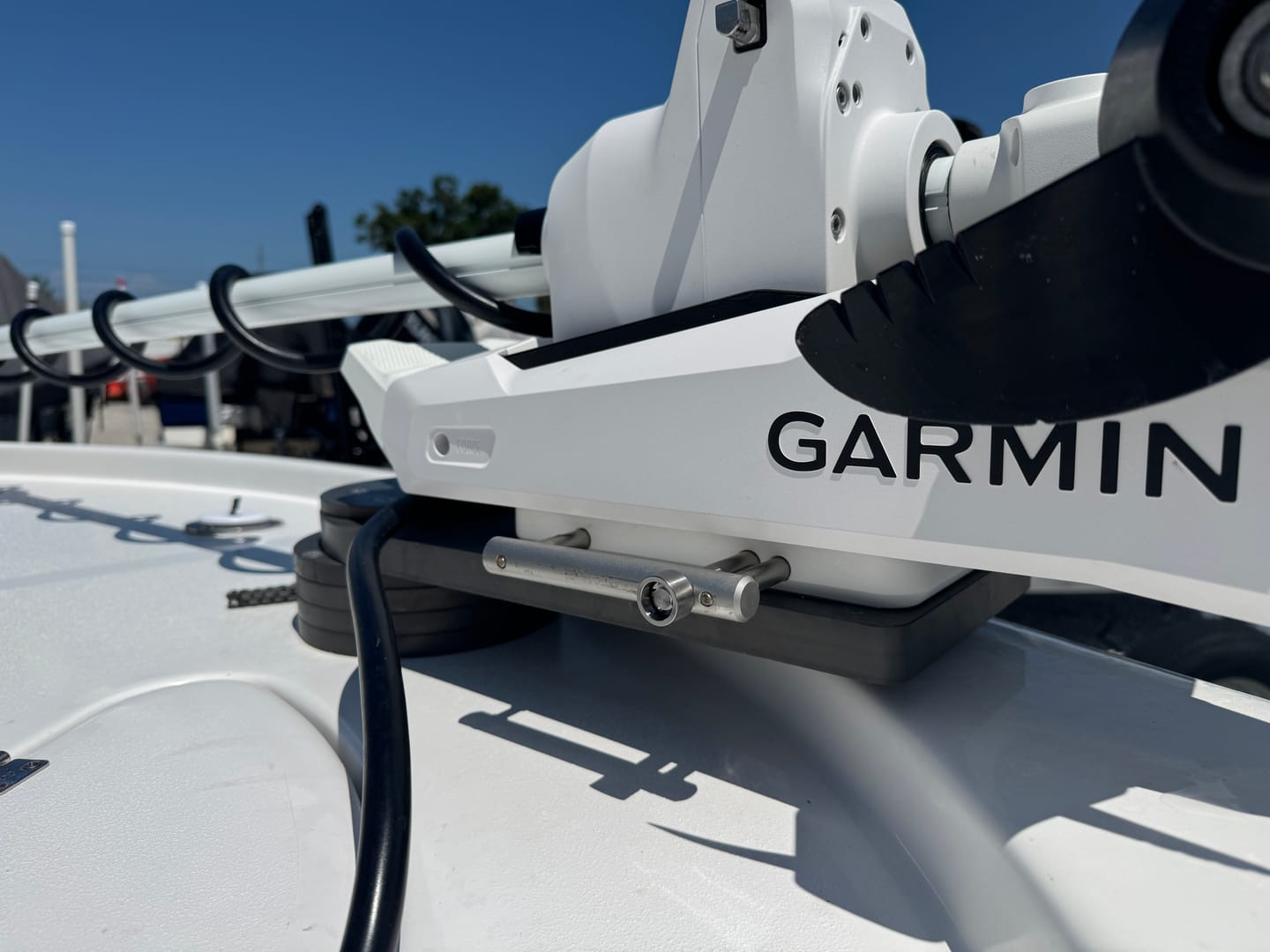 Customer photo review of Sea-Secure Trolling Motor Lock