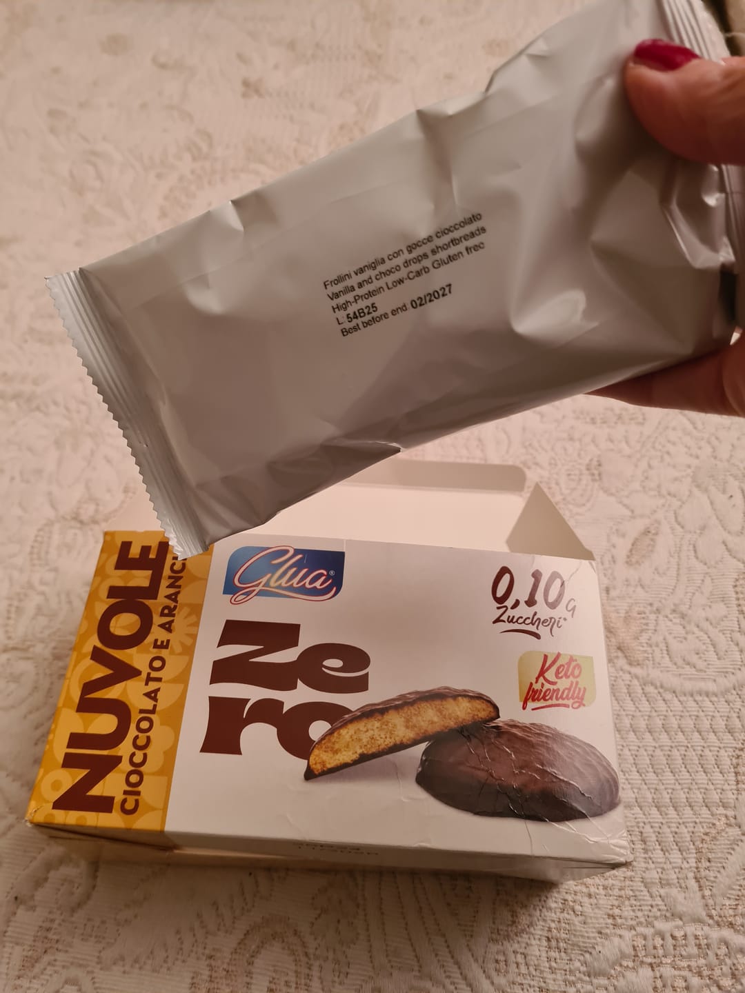 Customer photo review of Box Colazioni Chetogenica 2 settimane