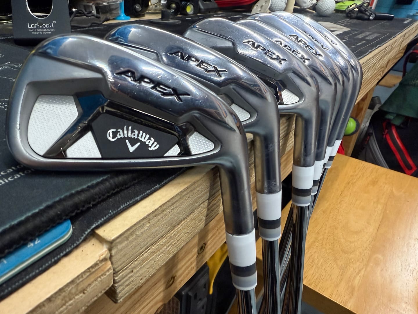 Customer photo review of White Custom Golf Ferrule - Moon Rocks