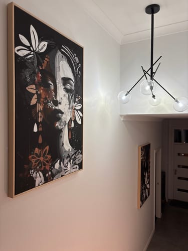 Customer photo review of Faces of Unity: Cedar Claire, Art Duo, by Bella Eve