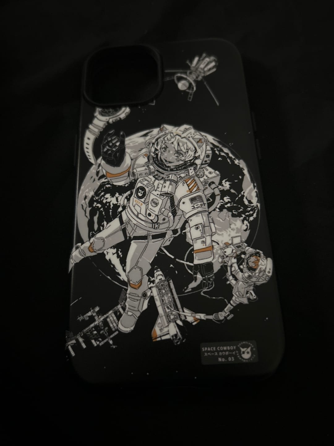 Customer photo review of Space Cowboy iPhone Case