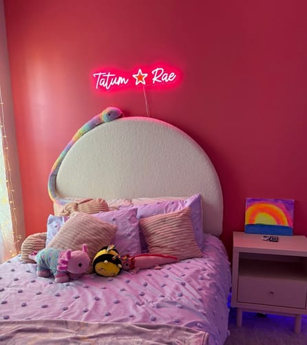 Customer photo review of Custom Neon: Tatum ⭐️ Rae