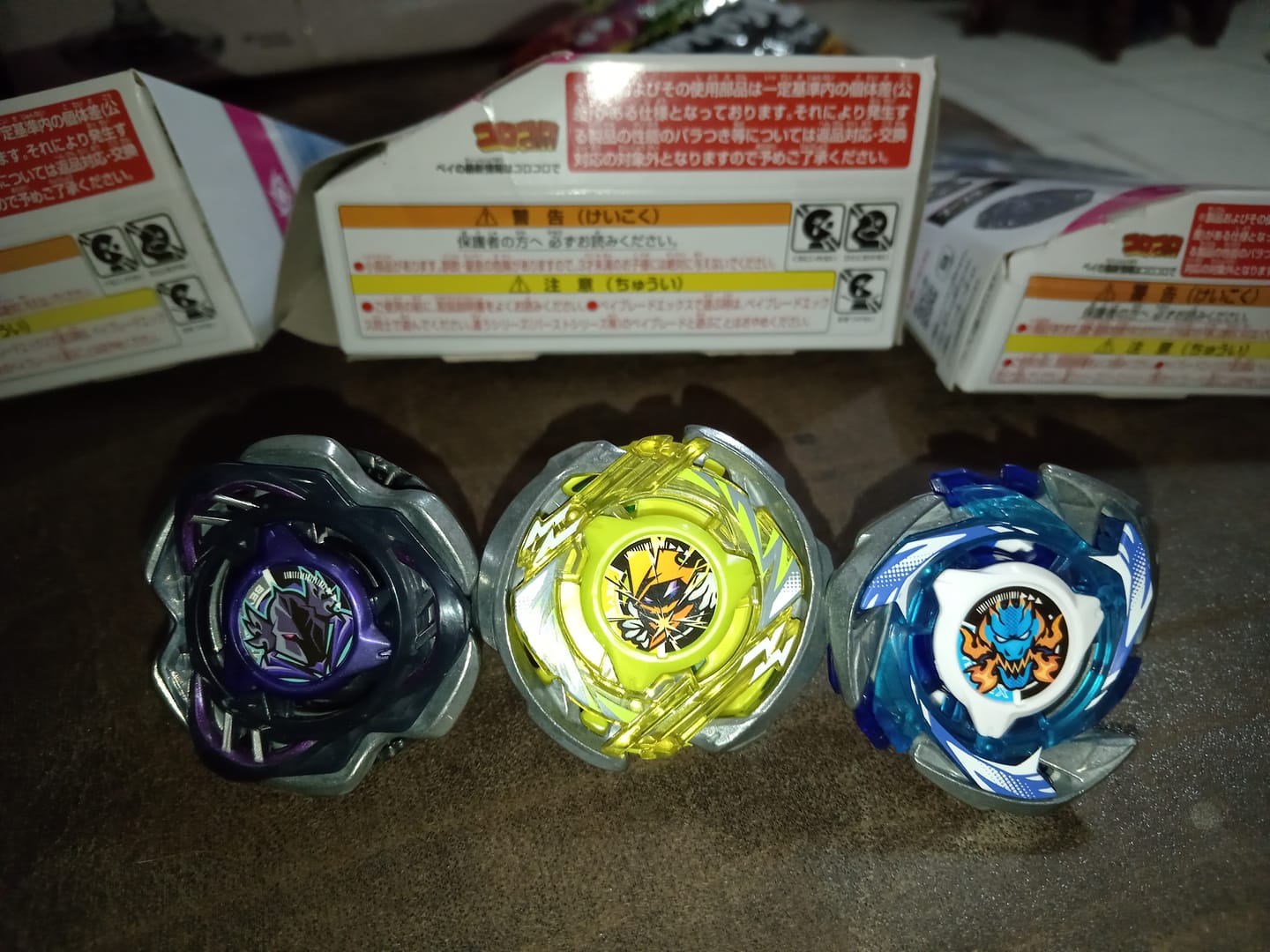 Customer photo review of [Pre-Order] Takara Tomy Beyblade CX Bundle (CX-01, CX-02, CX-03)