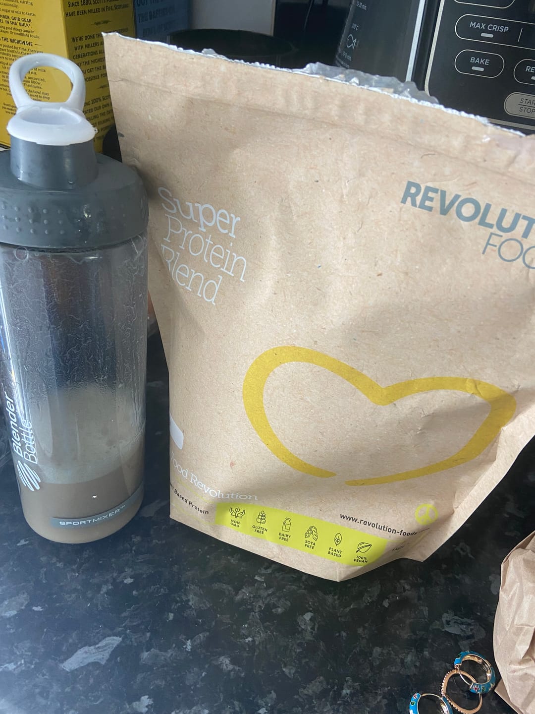 Customer photo review of Superblend Protein Powder
