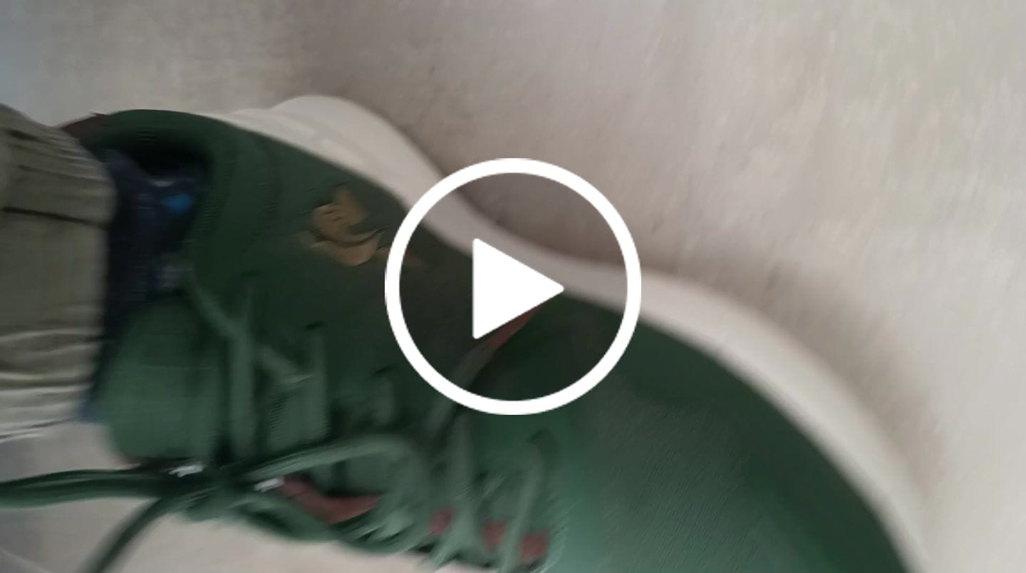 Customer video review of Zapatillas Le Coq Sportif Omega X Sport Verde Marrón Crudo
