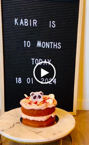Customer video review of Red Velvet Cake