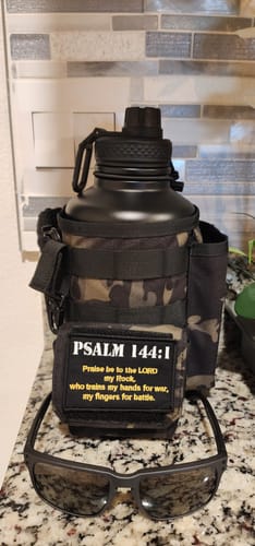 Customer photo review of 64oz Battle Bottle Water Bottles