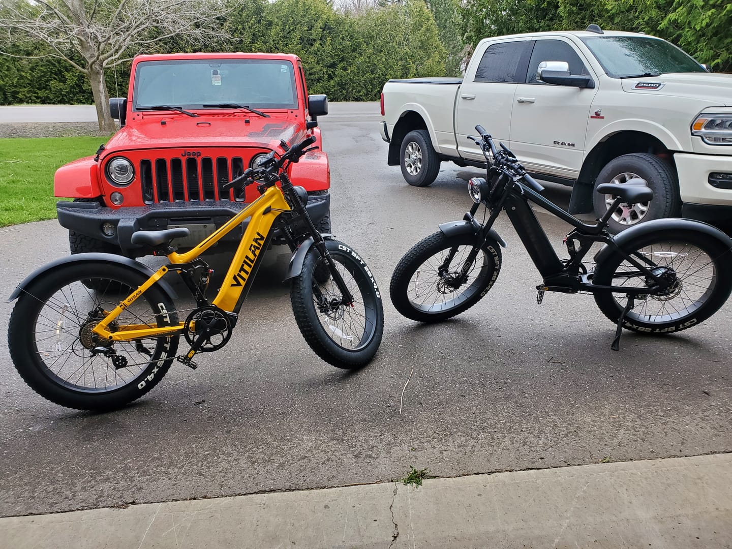 Customer photo review of T7 Full Suspension Mountain E-bike