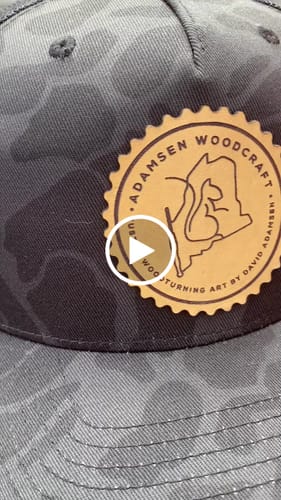 Customer video review of Premium Custom Leather Patch Hats (Wholesale)